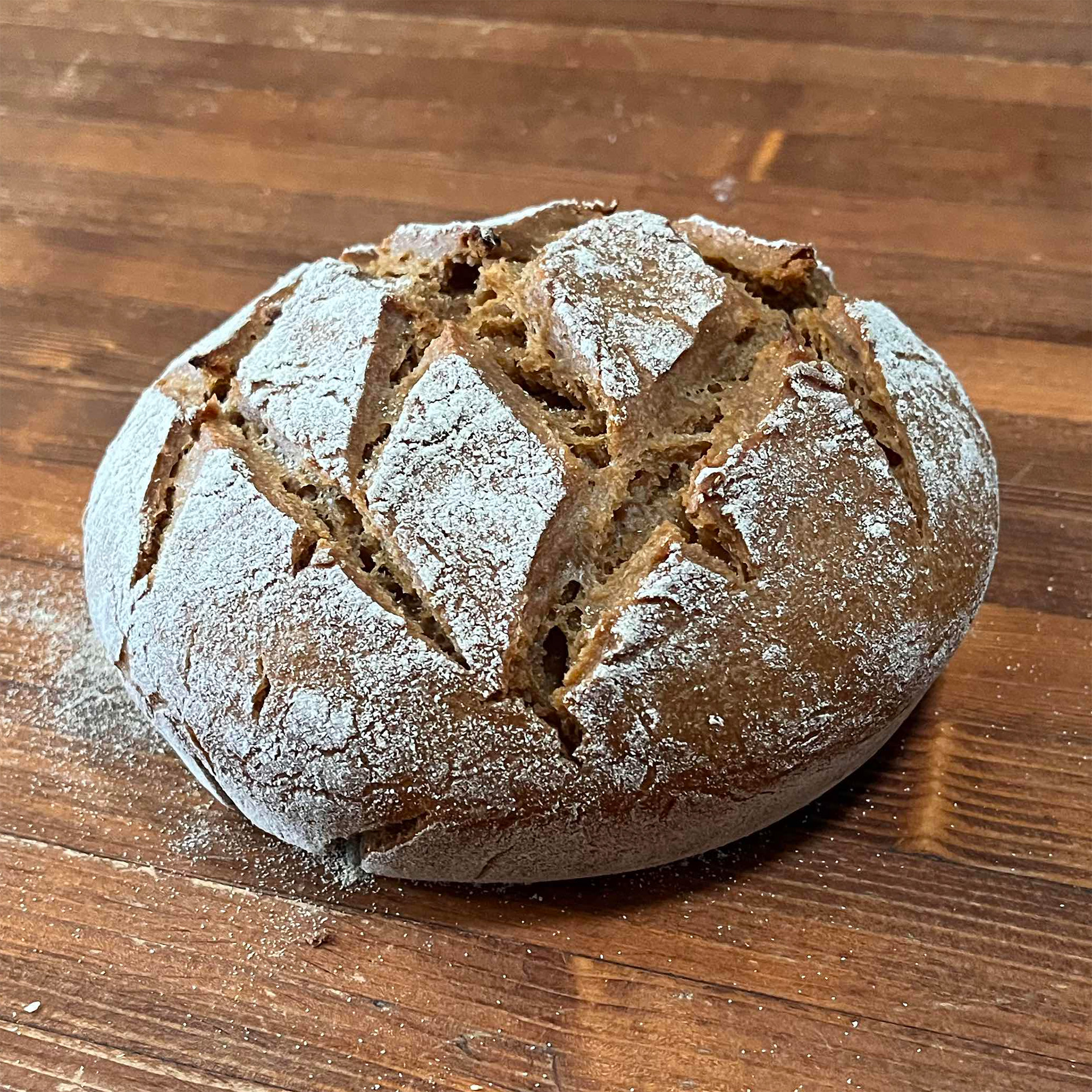 Artisanal Einkorn Sourdough Boule with Whey